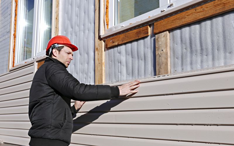 Inspection of Completed Siding